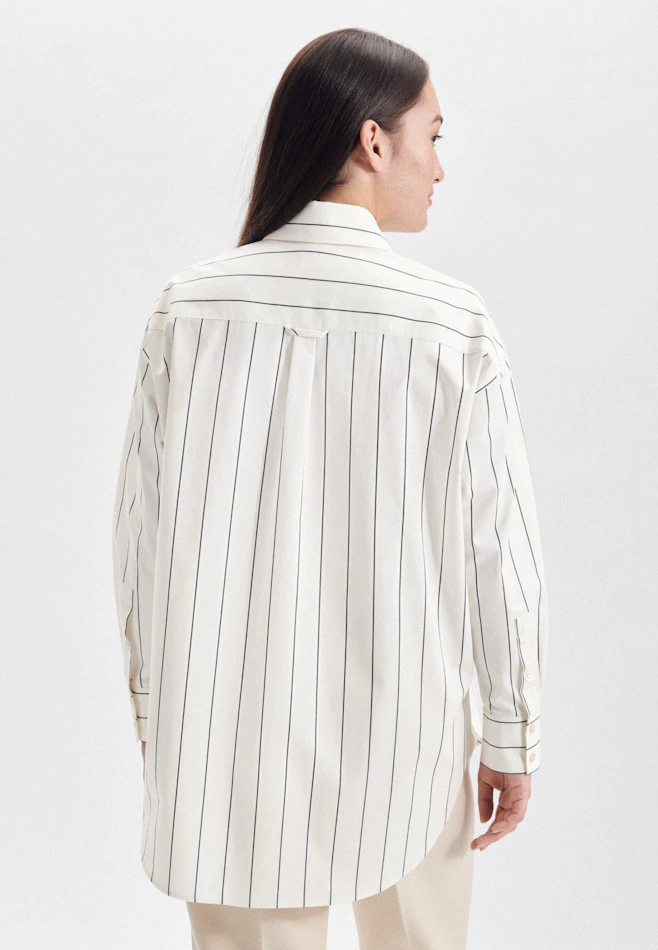 Long Blouse Stripes in Ecru | Seidensticker online shop