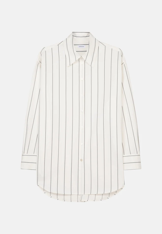 Longbluse Streifen in Ecru |  Seidensticker Onlineshop