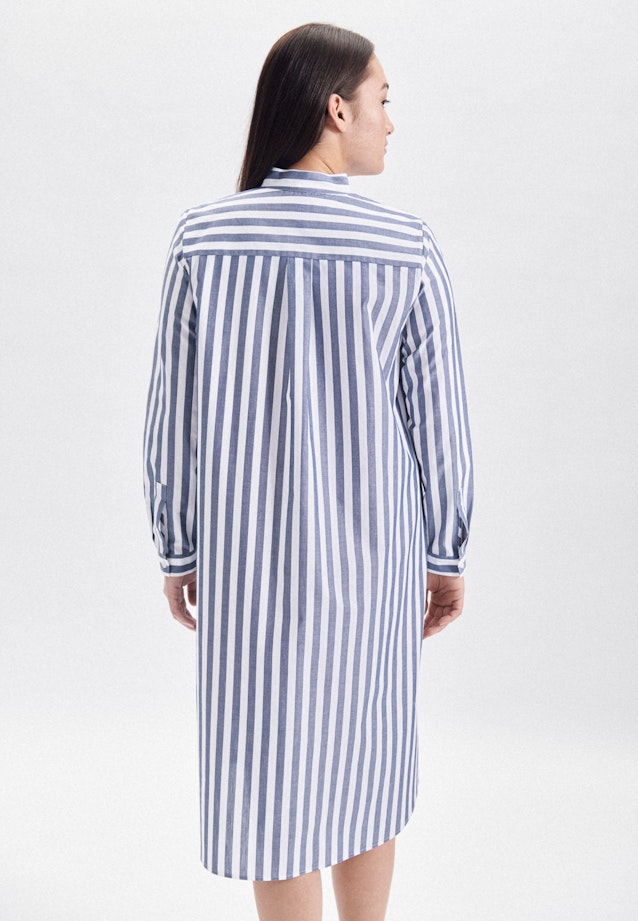 Poplin Midi Dress in Medium Blue |  Seidensticker Onlineshop