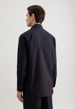 Regular Business Hemd Uni in Schwarz |  Seidensticker Onlineshop