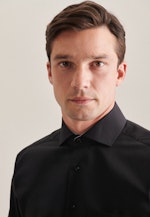 Regular Chemise d'affaires Uni in Noir |  Seidensticker Onlineshop