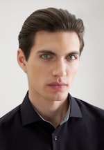 Regular Business Hemd Uni in Schwarz |  Seidensticker Onlineshop