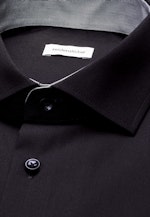 Regular Business Hemd Uni in Schwarz |  Seidensticker Onlineshop