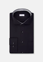 Regular Business shirt Uni in Black |  Seidensticker Onlineshop