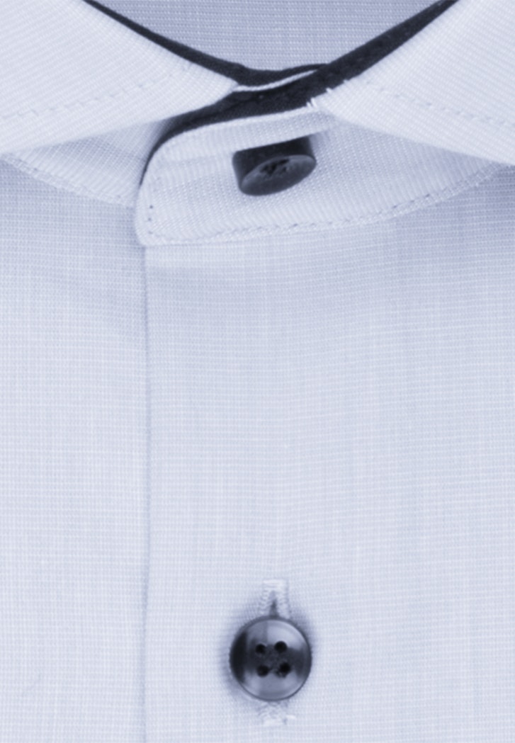 Bügelfreies Popeline Business Hemd in Regular mit Kentkragen