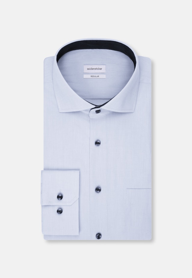 Regular Business shirt Uni in Light Blue |  Seidensticker Onlineshop