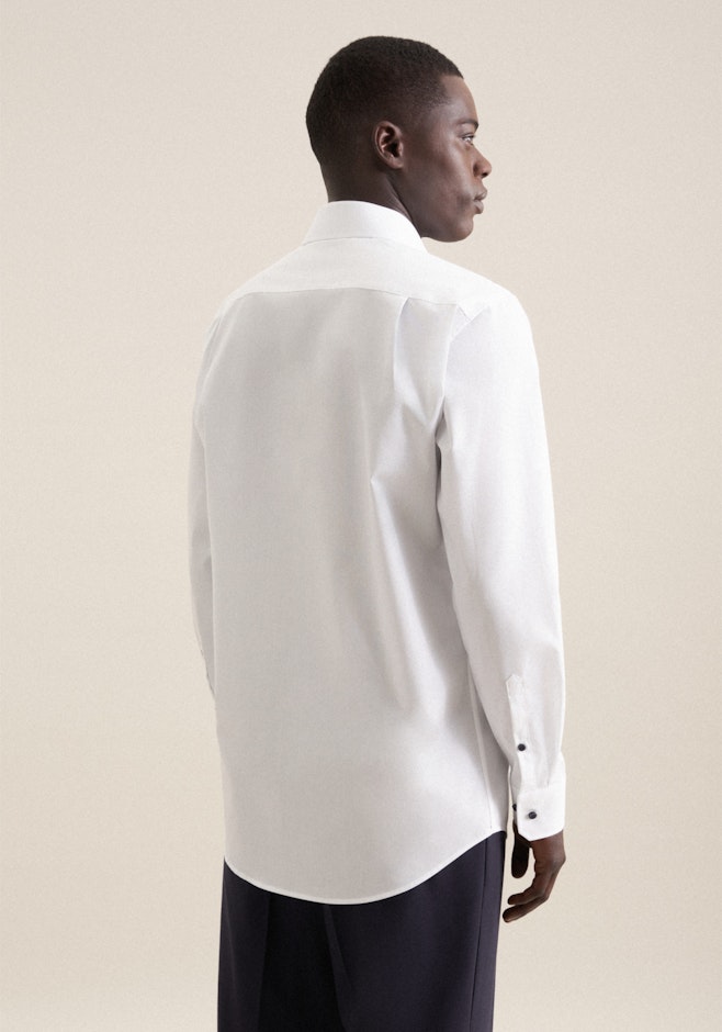 Regular Business Hemd Uni in Weiß | Seidensticker Onlineshop