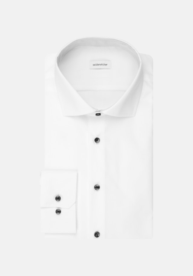 Regular Business Hemd Uni in Weiß | Seidensticker Onlineshop