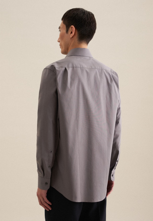 Regular Business Hemd Uni in Grau |  Seidensticker Onlineshop