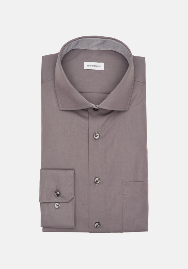 Regular Business Hemd Uni in Grau | Seidensticker Onlineshop