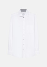 Chemise Business Regular Popeline Col Kent in Blanc |  Seidensticker Onlineshop