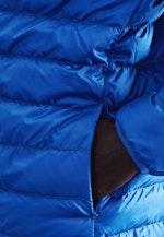 Veste en duvet Col Montant in Bleu Moyen |  Seidensticker Onlineshop