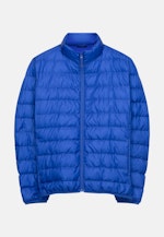 Veste en duvet Col Montant in Bleu Moyen |  Seidensticker Onlineshop