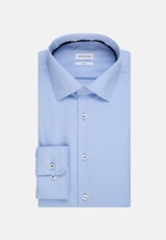 Slim Business Hemd Uni in Mittelblau |  Seidensticker Onlineshop
