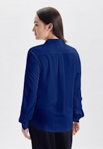 Shirt Blouse Uni in Medium Blue |  Seidensticker Onlineshop