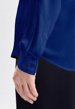 Shirt Blouse Uni in Medium Blue |  Seidensticker Onlineshop