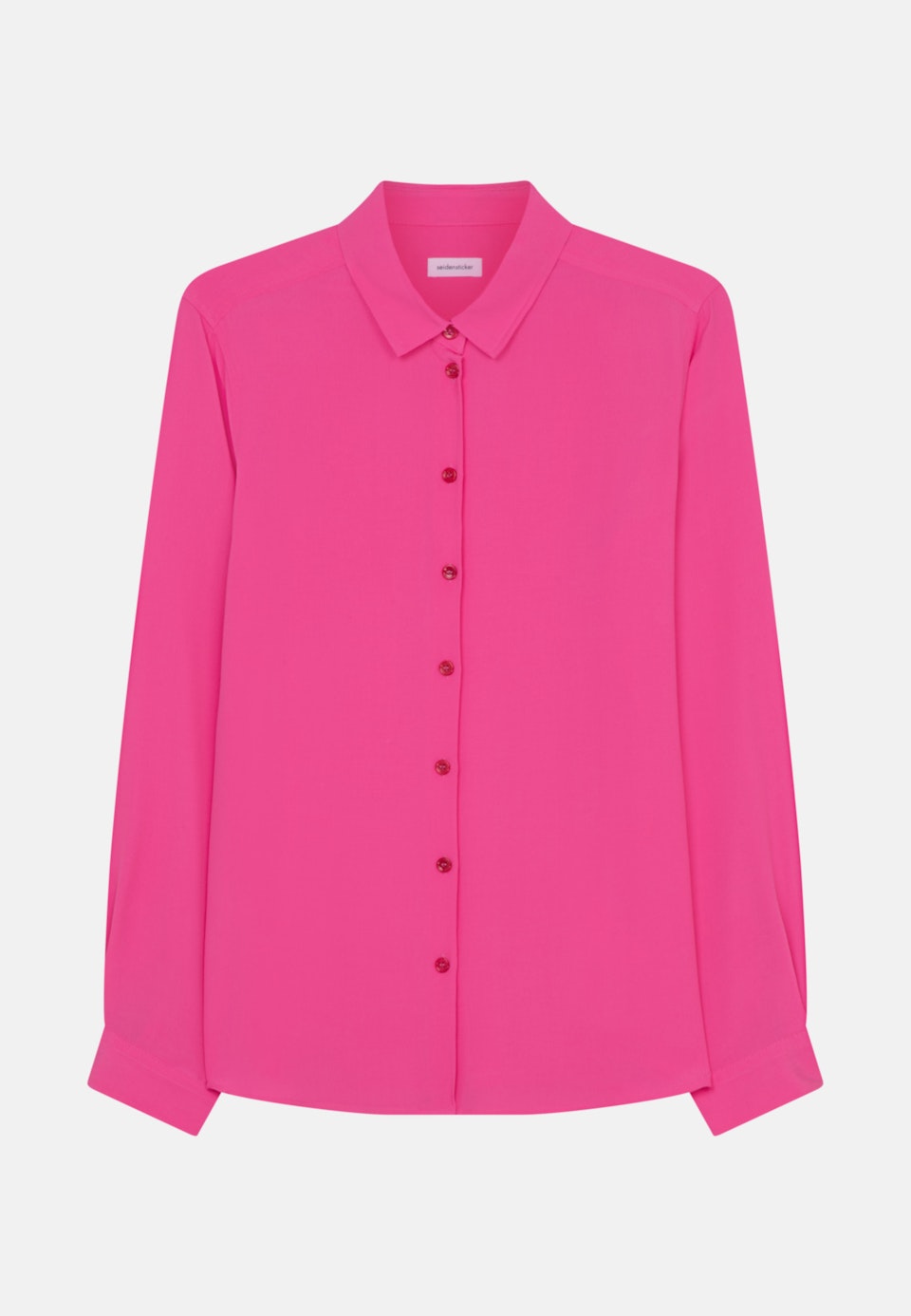 Kragen Hemdbluse Regular in Rosa/Pink |  Seidensticker Onlineshop