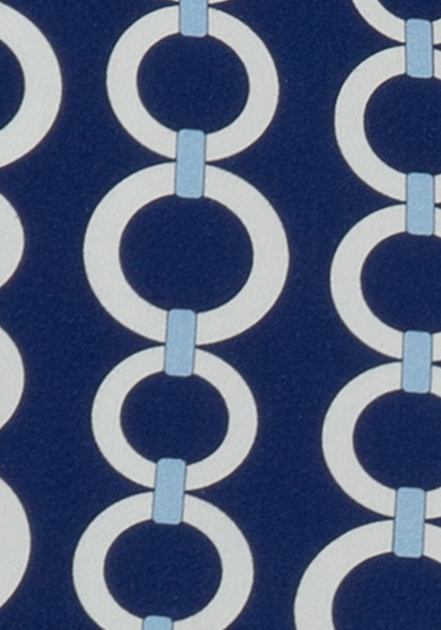 Gabardine Shirtblouse in Middelmatig blauw |  Seidensticker Onlineshop
