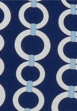 Regular fit Hemdbluse Kettenprint in Mittelblau |  Seidensticker Onlineshop