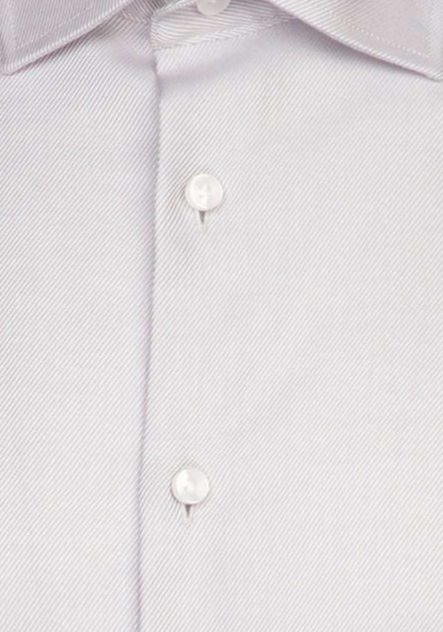 Easy-iron Twill Business Shirt in Slim with Kent-Collar in Grau |  Seidensticker Onlineshop