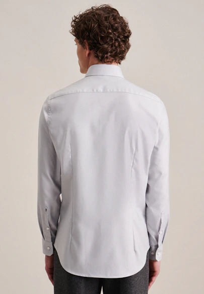 Slim Business shirt Uni in Grau |  Seidensticker Onlineshop