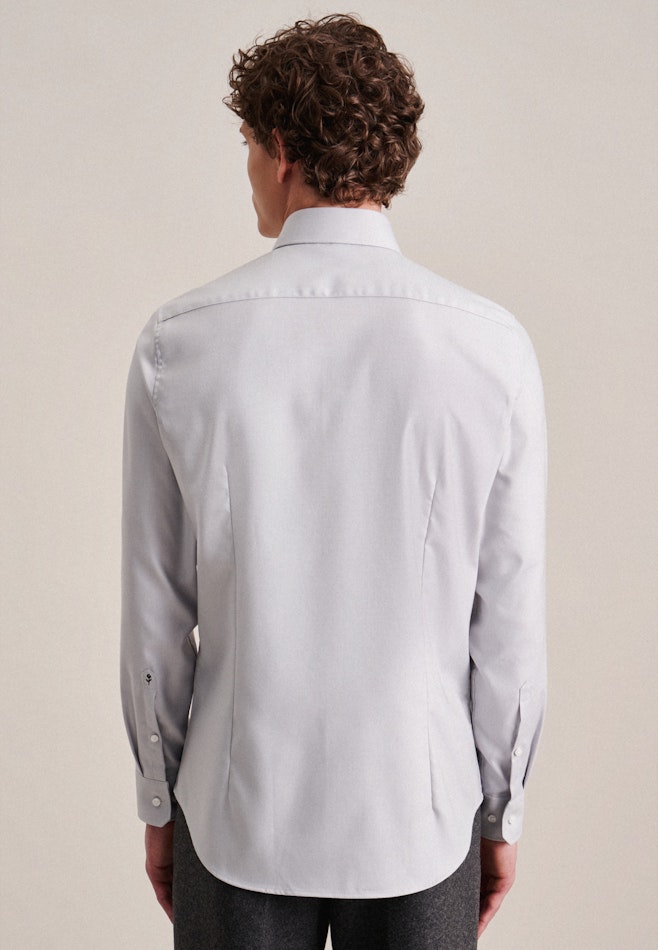 Slim Business Hemd Uni in Grau | Seidensticker Onlineshop