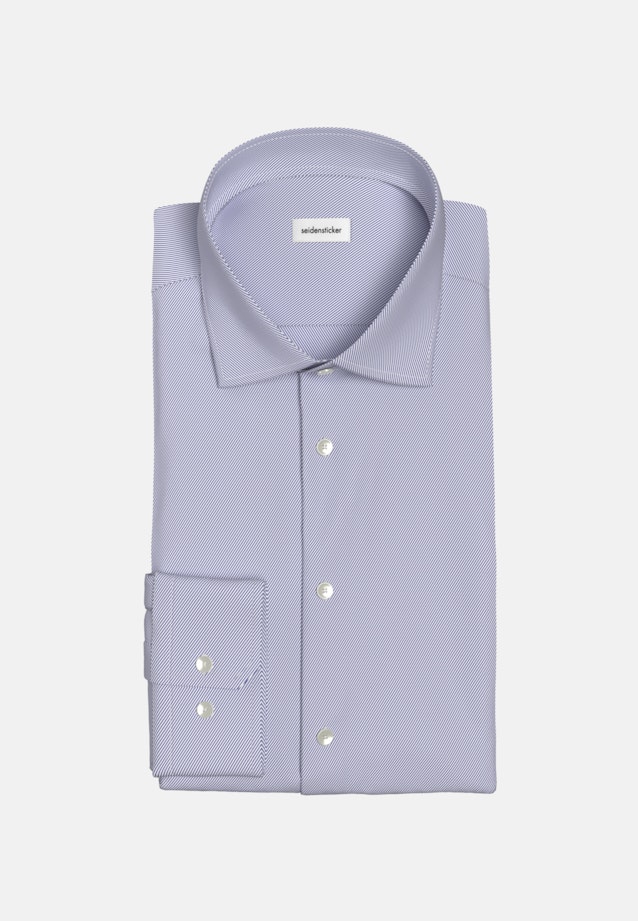 Chemise Business Slim Twill (sergé) Col Kent in Bleu Clair |  Seidensticker Onlineshop