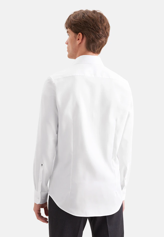 Slim Business Hemd Uni in Weiß | Seidensticker Onlineshop