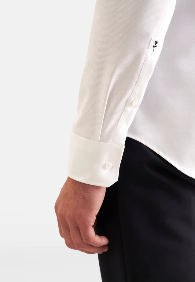 Slim Business shirt Uni in White |  Seidensticker Onlineshop