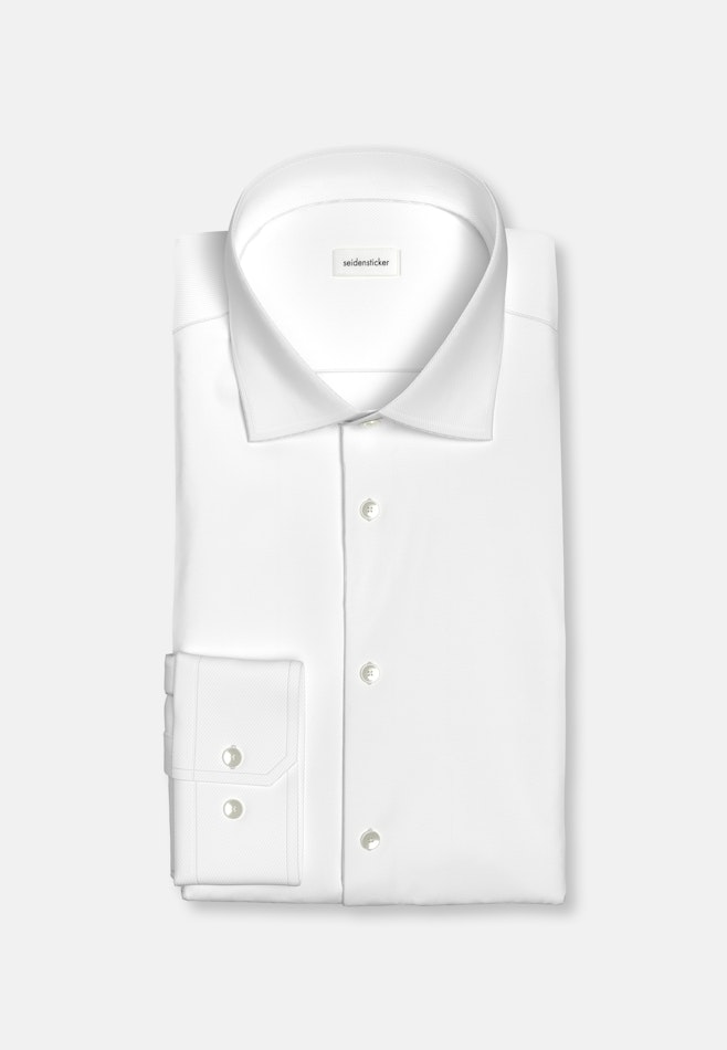 Slim Business shirt Uni in White | Seidensticker online shop