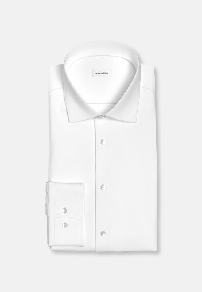 Slim Chemise d'affaires Uni dans Blanc | Boutique en ligne Seidensticker