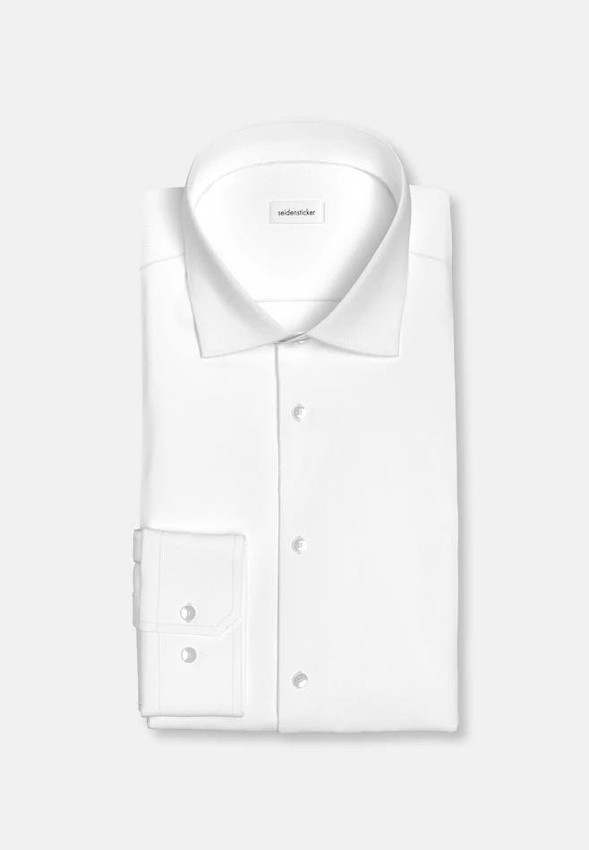 Slim Business shirt Uni in White | Seidensticker online shop
