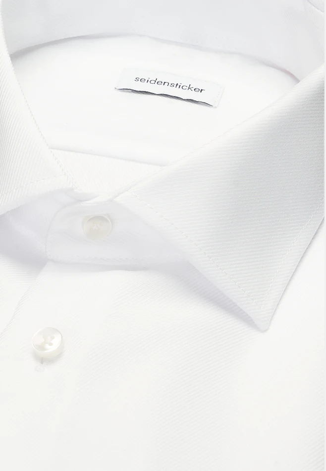 Slim Business Hemd Uni in Weiß | Seidensticker Onlineshop