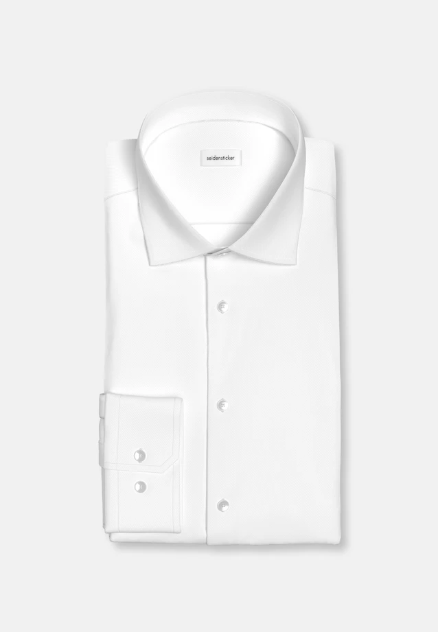 Slim Business shirt Uni in White |  Seidensticker Onlineshop
