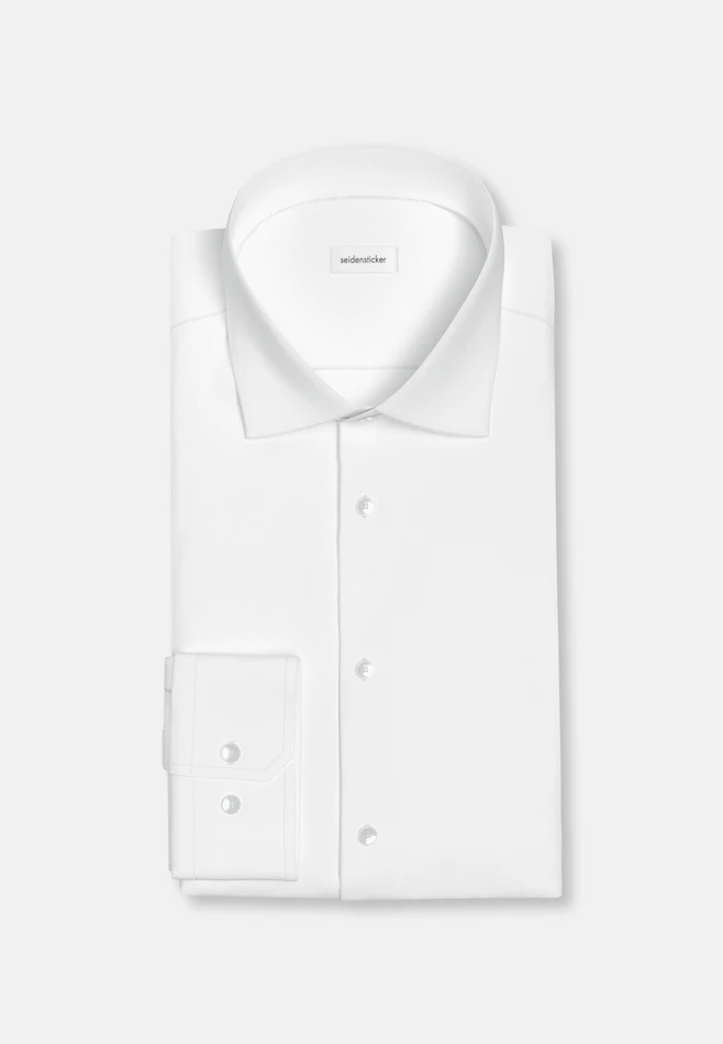 Slim Business shirt Uni in White | Seidensticker online shop