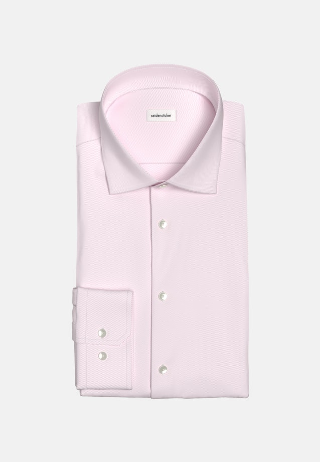 Chemise Business Slim Twill (sergé) Col Kent in Rose Fuchsia |  Seidensticker Onlineshop