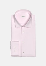 Bügelleichtes Twill Business Hemd in Slim mit Kentkragen in Rosa/Pink |  Seidensticker Onlineshop