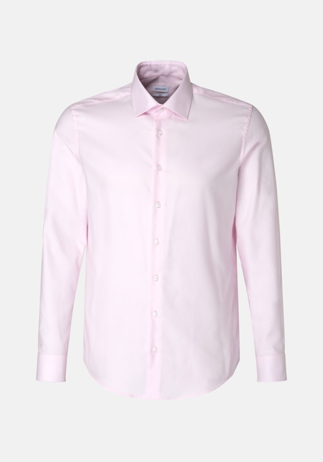 Slim Chemise d'affaires Uni in Rose Fuchsia | Seidensticker Onlineshop