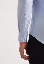 Slim Business Hemd Uni in Mittelblau |  Seidensticker Onlineshop