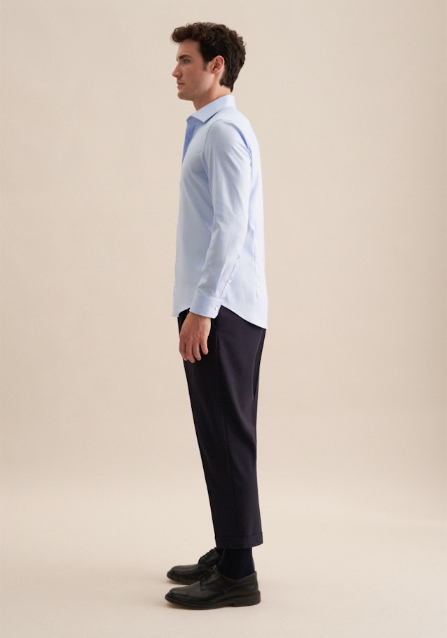 Slim Chemise d'affaires Uni in Bleu Moyen | Seidensticker Onlineshop