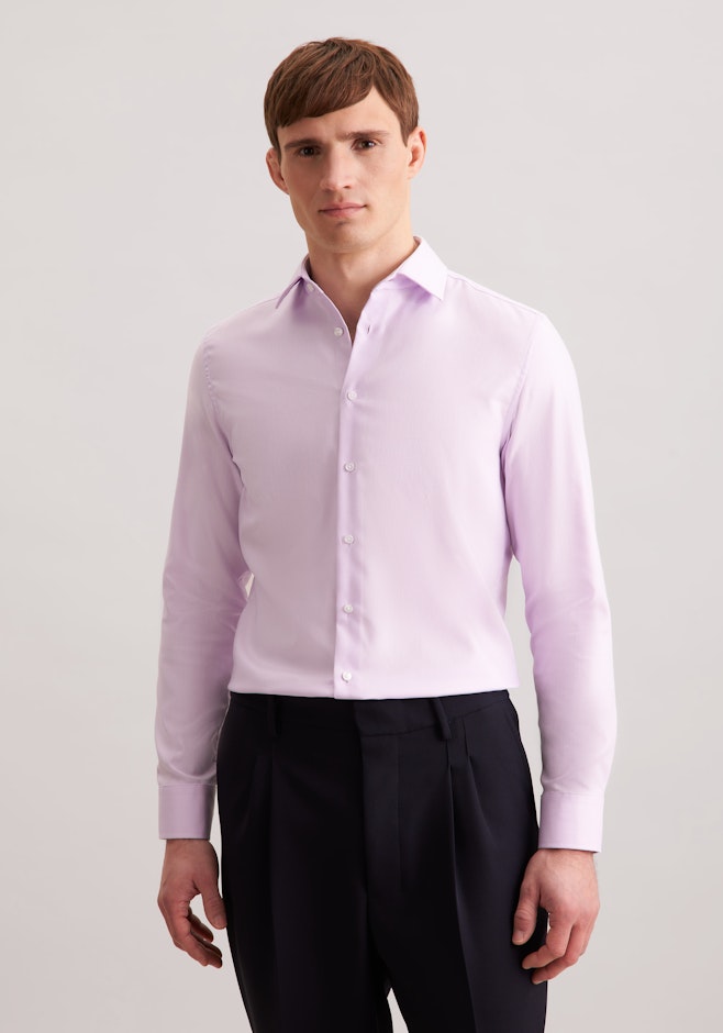 Slim Chemise d'affaires Uni dans Rose Fuchsia | Boutique en ligne Seidensticker