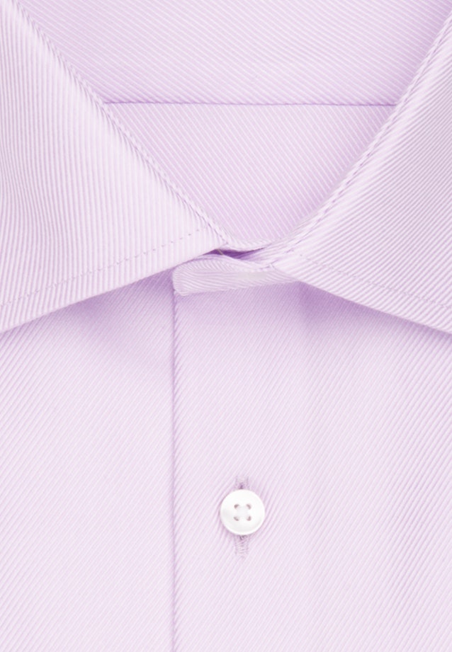 Easy-iron Twill Business Shirt in Slim with Kent-Collar in Purple |  Seidensticker Onlineshop