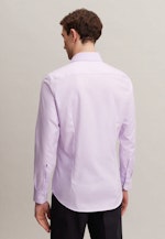 Chemise Business Slim Twill (sergé) Col Kent in Lilas |  Seidensticker Onlineshop