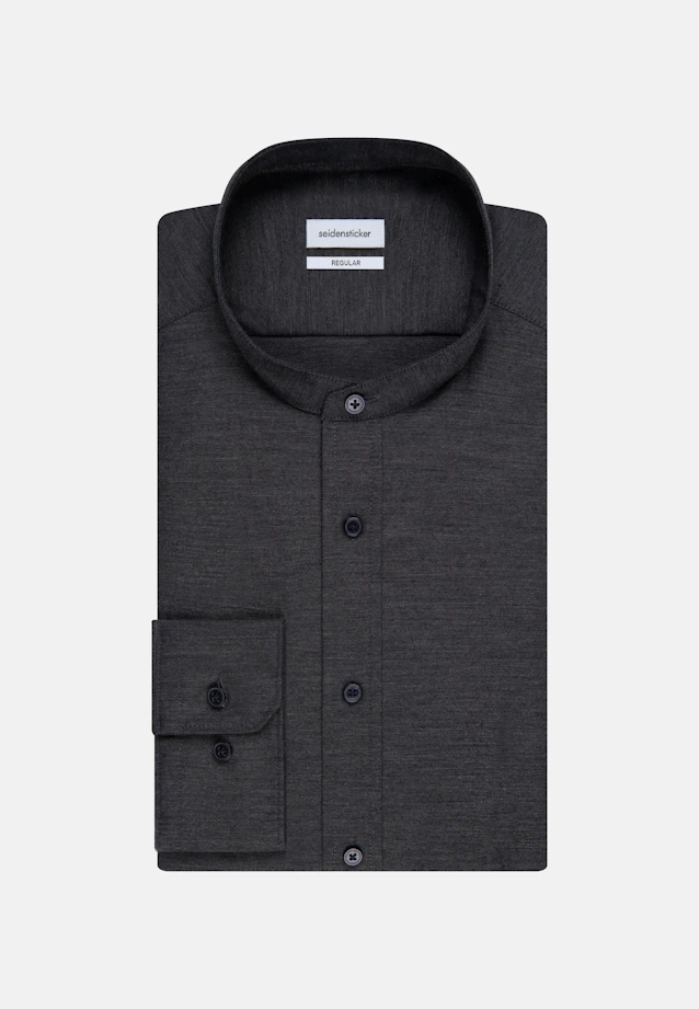 Regular Business Hemd Uni in Grau |  Seidensticker Onlineshop