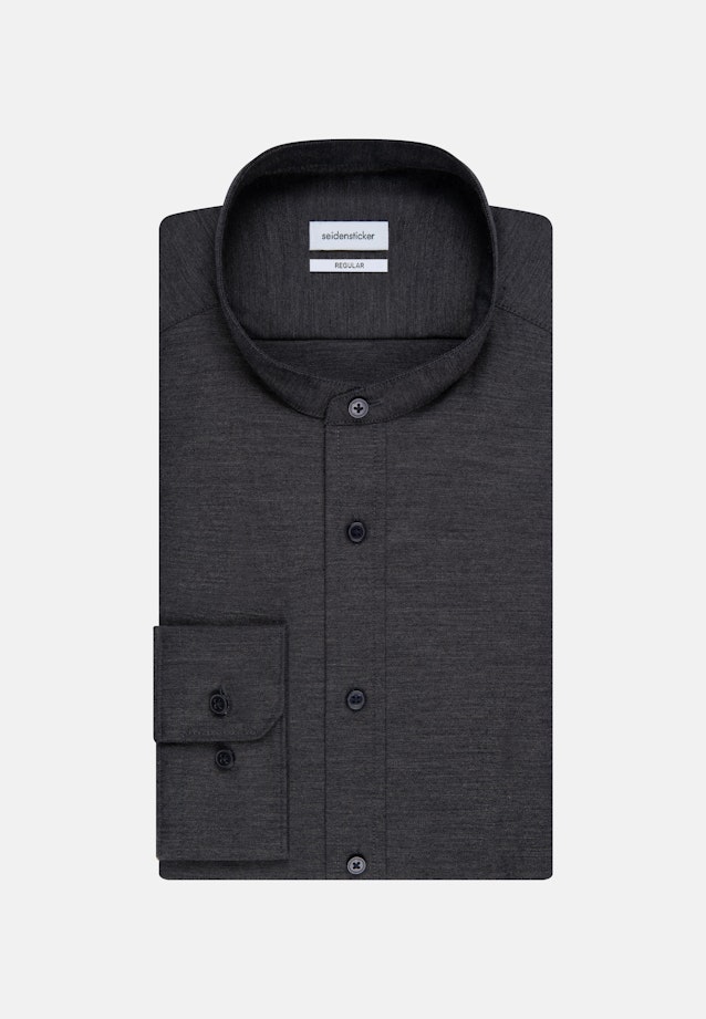 Regular Chemise d'affaires Uni in Gris |  Seidensticker Onlineshop