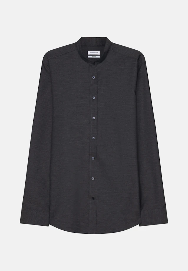 Regular Business Hemd Uni in Grau |  Seidensticker Onlineshop