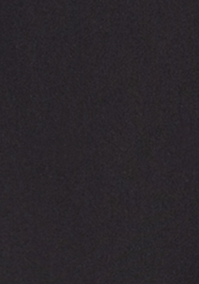 Bügelfreie Kurzarm Popeline Hemdbluse in Schwarz |  Seidensticker Onlineshop