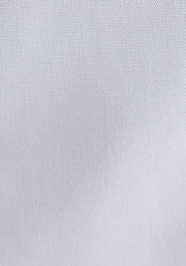Non-iron Short sleeve Poplin Shirt Blouse in Medium Blue |  Seidensticker Onlineshop