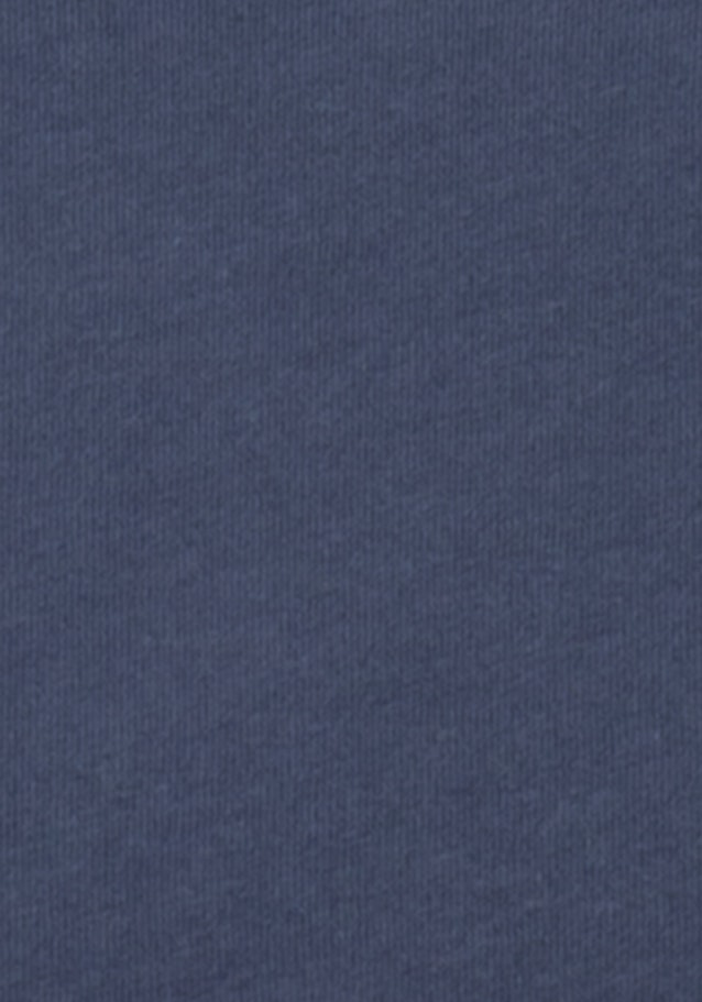 T-Shirt Regular Manche Courte Rond in Bleu Foncé |  Seidensticker Onlineshop