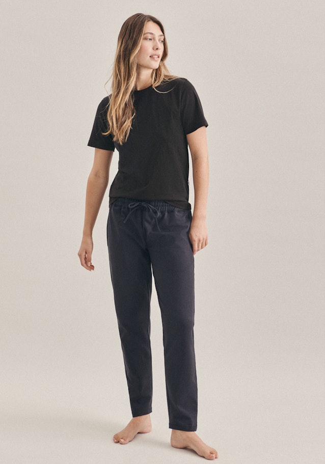 T-Shirt Uni in Noir | Seidensticker Onlineshop